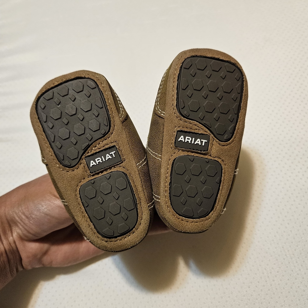 Ariat Kids Tan Moccasins